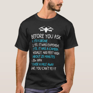 Voordat u de telefoon vraagt t-shirt