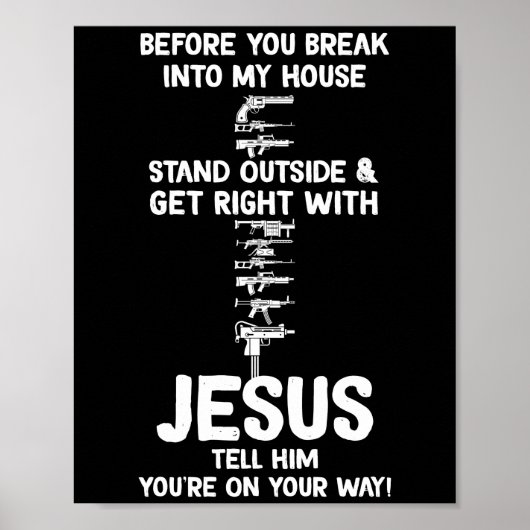 Voordat u in mijn huis gaat staan buiten poster (Voorkant)