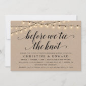 Voordat we de knoop stropdassen, de bruiloft, Kraf Kaart (Voorkant)