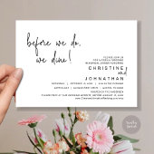 Voordat we gaan eten, repetitie diner, zwart kaart