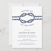 Voordat we Stropdassen, wordt de Knot Rehearsal Di Kaart (Voorkant)