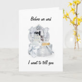 VOORDAT WE TROUWEN KAART (Gele Bloem)