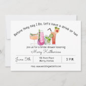 Voordat ze dat doen, Vrijgezellenfeest Kaart (Voorkant)