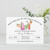 Voordat ze dat doen, Vrijgezellenfeest Kaart (Staand voorkant)