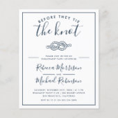 Voordat ze het Stropdas van de knoop nautische bet (Voorkant)