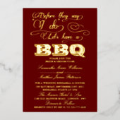 Voordat ze zeggen dat ik dat wel doe, hebben we ee folie uitnodiging (Voorkant)