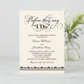 Voordat ze zeggen dat ik een zwarte repetitie dine kaart (Staand voorkant)