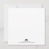 Voordat ze zeggen dat ik een zwarte repetitie dine kaart (Achterkant)