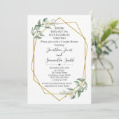 Voordat ze zeggen dat ik koppels douche groen goud kaart (Staand voorkant)