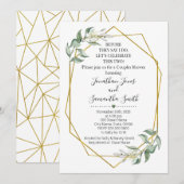 Voordat ze zeggen dat ik koppels douche groen goud kaart (Voorkant / Achterkant)