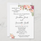 Voordat ze zeggen dat ik koppels douche roze bruil kaart (Voorkant)