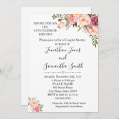 Voordat ze zeggen dat ik koppels douche roze bruil kaart (Voorkant / Achterkant)