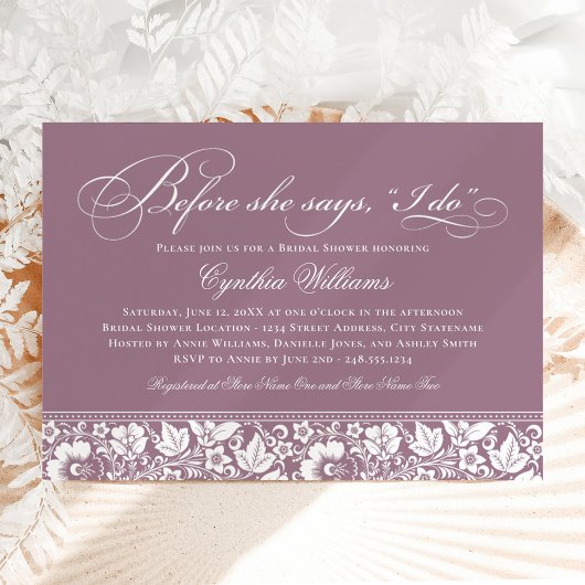 Voordat ze zegt dat ik  cassis Vrijgezellenfeest Kaart