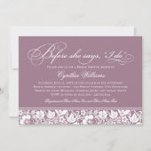 Voordat ze zegt dat ik  cassis Vrijgezellenfeest Kaart (Voorkant)