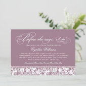 Voordat ze zegt dat ik  cassis Vrijgezellenfeest Kaart (Staand voorkant)