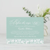 Voordat ze zegt dat ik  munt Vrijgezellenfeest doe Kaart (Staand voorkant)