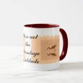 Voordeel van eenzaamheid mok (Voorkant rechts)