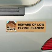 VOORDEEL VAN LAGE VLIEGPLANNEN!#2 BUMPERSTICKER (Op auto)