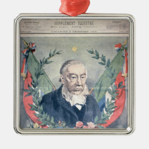 Voordeksel president Kruger Metalen Ornament