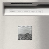 Voordeksel van 'The Daily Mirror' Magneet (Insitu (Vaatwasser))