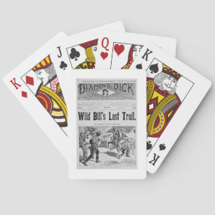 Voordeksel van 'Wild Bill's Last Trail', een Ned B Speelkaarten