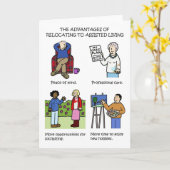 Voordelen van Assisted Living Cartoon Kaart (Gele Bloem)