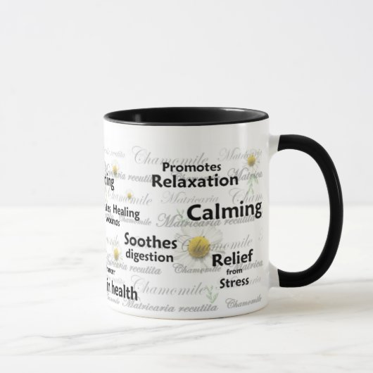 Voordelen van de Mok van Chamomile Tea (met bloeme (Rechts)