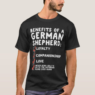 Voordelen van een Duitse herder T-shirt