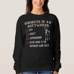 Voordelen van een Rottweiler kleding voor hondenbe Trui