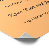 Voordelen van het Poster Chiropractic Care Aanpass (Hoek)