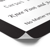 Voordelen van het Poster voor chiropractische zorg (Hoek)