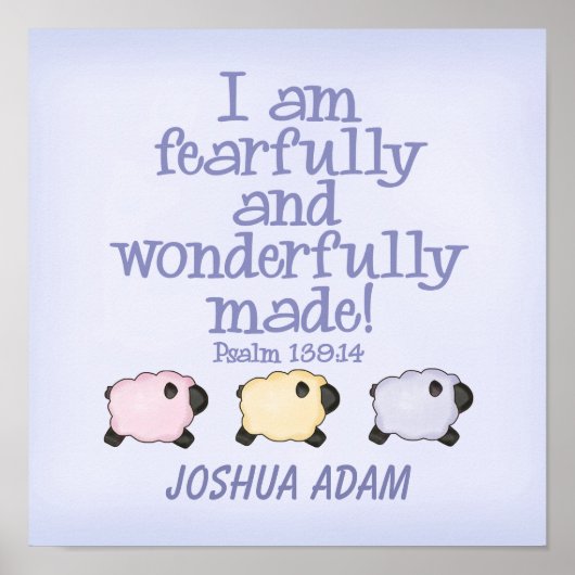 Voordelig en prachtig gemaakt 12x12 afdrukken - bl poster (Voorkant)