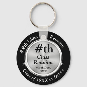 Voordelig, klassenreünie, om het even welke kleur sleutelhanger