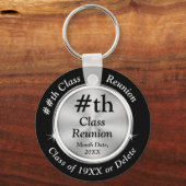 Voordelig, klassenreünie, om het even welke kleur sleutelhanger (Voorkant)