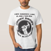 Voordelig T-shirt met versneller (Voorkant)