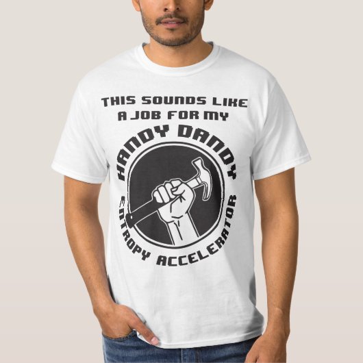 Voordelig T-shirt met versneller (Voorkant)