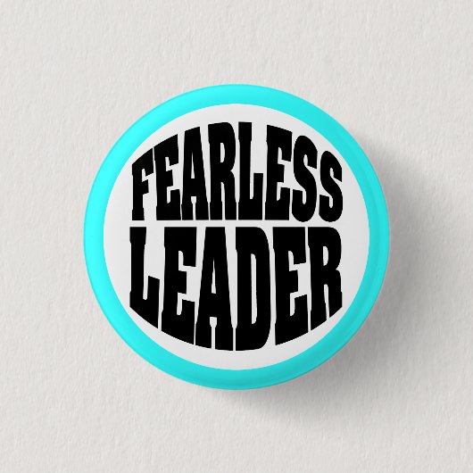 Voordelloze leider ronde button 3,2 cm (Voorkant)