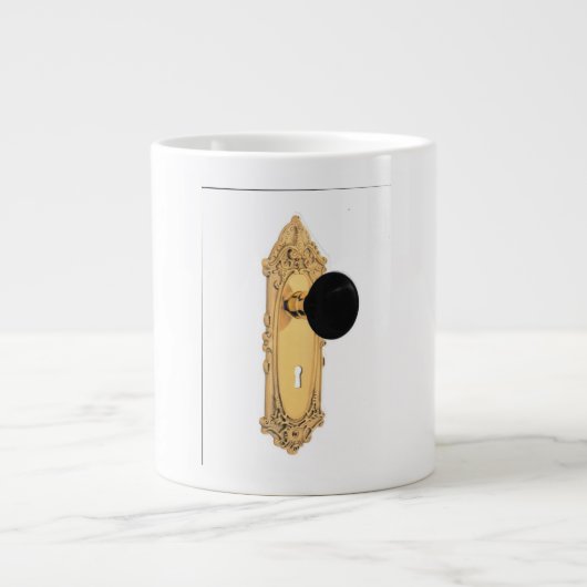 voordeur grote koffiekop (Voorkant)