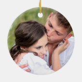 Voordeur Nieuw Huis Kerstmis Ornament Gift (Achterkant)