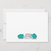 Voordeur Verhuisaankondiging Aankondiging (Achterkant)