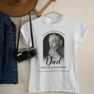 Vooreens liefhebbende vader   Foto Memorial T-Shir T-shirt