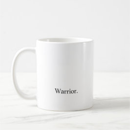 Voorgenomen "Warrior" Koffiemok