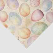 voorgeschiedenis met lentbloemen, gekleurd ei tissuepapier (Detail)