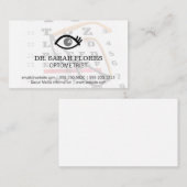 Voorgeschreven bril | oogpictogram visitekaartje (Voorkant / Achterkant)