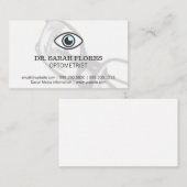 Voorgeschreven bril | oogpictogram visitekaartje (Voorkant / Achterkant)