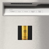 Voorgeschreven fles met 100 dollar biljet magneet (Insitu (Vaatwasser))