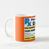 Voorgeschreven koffie-Mok Koffiemok (Links)