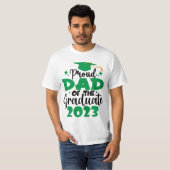 Voorgestelde DAD van een Klasse van 2023 Afstudere T-shirt (Voorkant volledig)