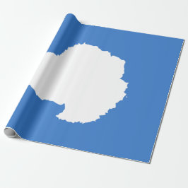 Voorgestelde vlag van Antarctica (door Graham Bart Cadeaupapier