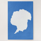 Voorgestelde vlag van Antarctica (door Graham Bart Legpuzzel (Verticaal)